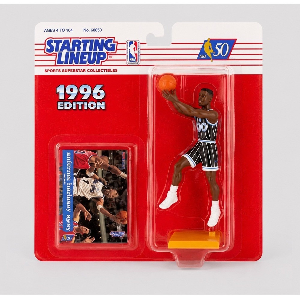 1996 Kenner Starting Lineup Anfernee Penny Hardaway Orlando Magic Figure & Card
